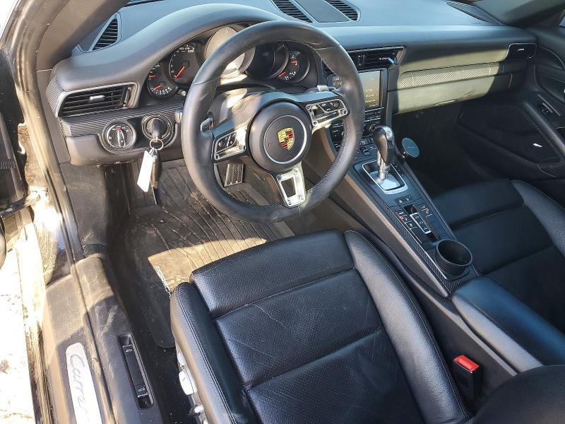 2012 Porsche 911 VIN WP0AB2A95CS120473 COPART salvage auction — FRONT END, MI - CERTIFICATE OF TITLE, sold $51,500 on 2026-07-28 (photo 8)