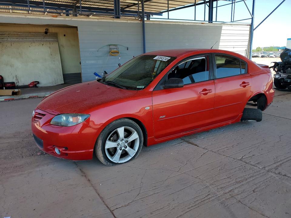2005 Mazda 3 VIN JM1BK323X51338132 COPART salvage auction — SIDE, Az - Cert Of Title - Salvage, sold $250 on 2026-07-02 (photo 1)