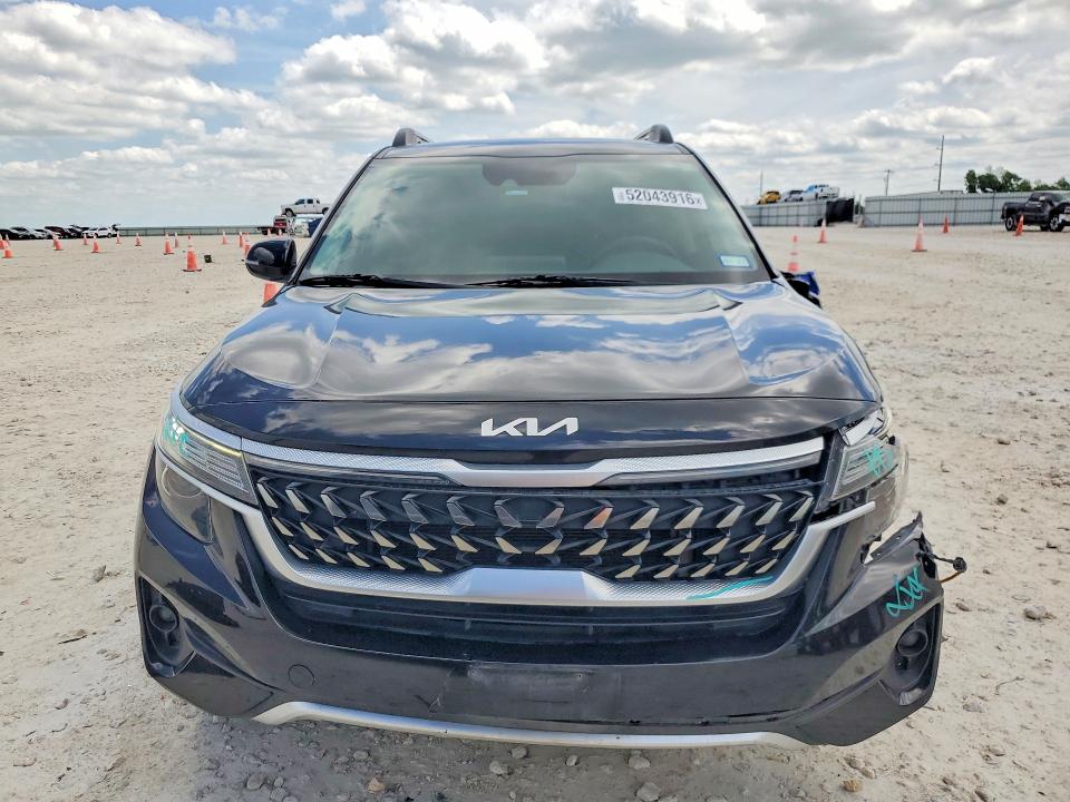 2022 Kia Seltos VIN KNDEUCA22N7304652 COPART salvage auction — FRONT END, Tx - Salvage Vehicle Title, sold $2,750 on 2026-07-02 (photo 5)