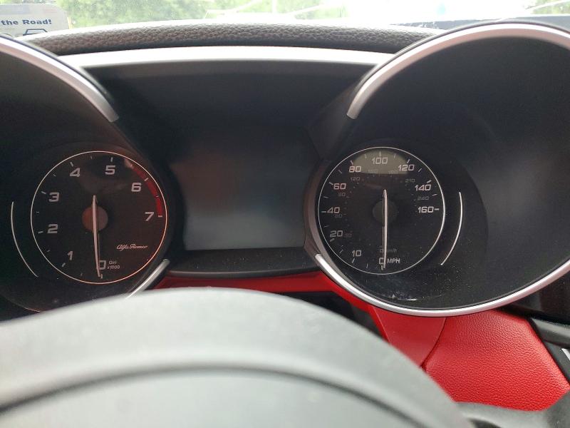 2019 Alfa romeo Giulia VIN ZARFANBN4K7616846 COPART salvage auction — FRONT END, Md - Cert Of Salvage > 75% Damage, sold $975 on 2026-07-28 (photo 9)