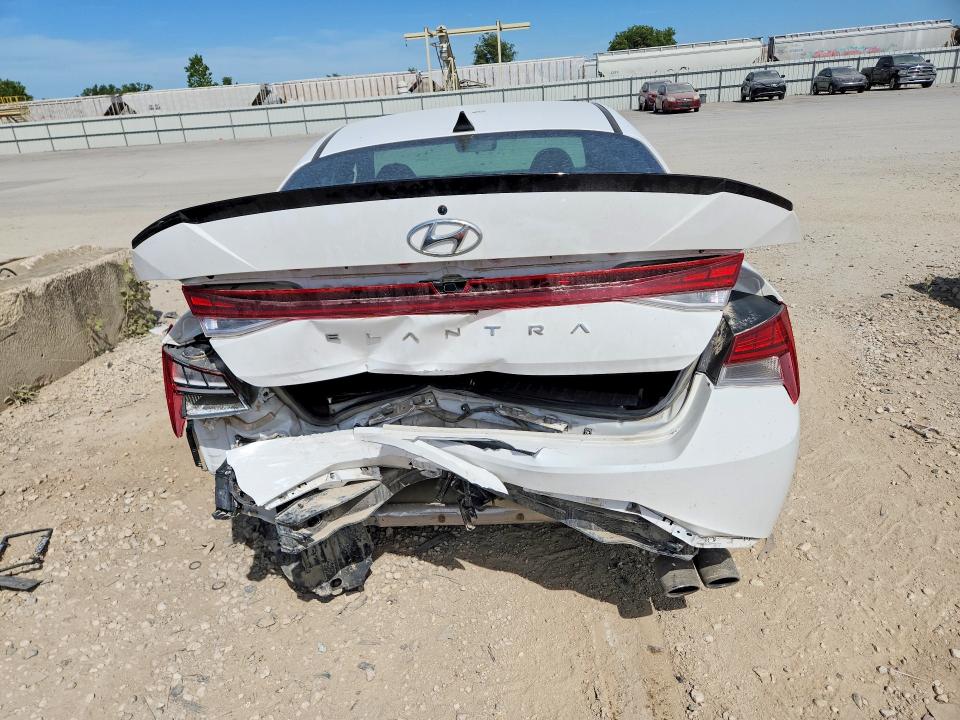 2023 Hyundai VIN KMHLR4AF0PU587182 COPART salvage auction — REAR END, MO - SALVAGE CERTIFICATE OF TITLE, sold $100 on 2026-07-28 (photo 6)