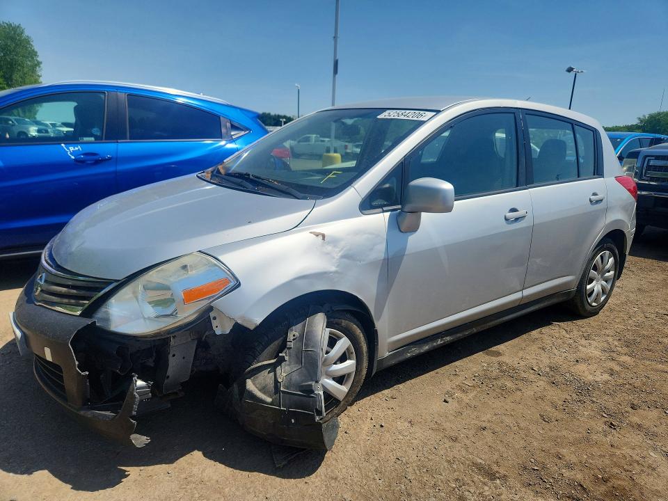 2011 Nissan Versa VIN 3N1BC1CP2BL456542 COPART salvage auction — FRONT END, MA - CERT OF TITLE-SALVAGE, sold $450 on 2026-07-02 (photo 1)