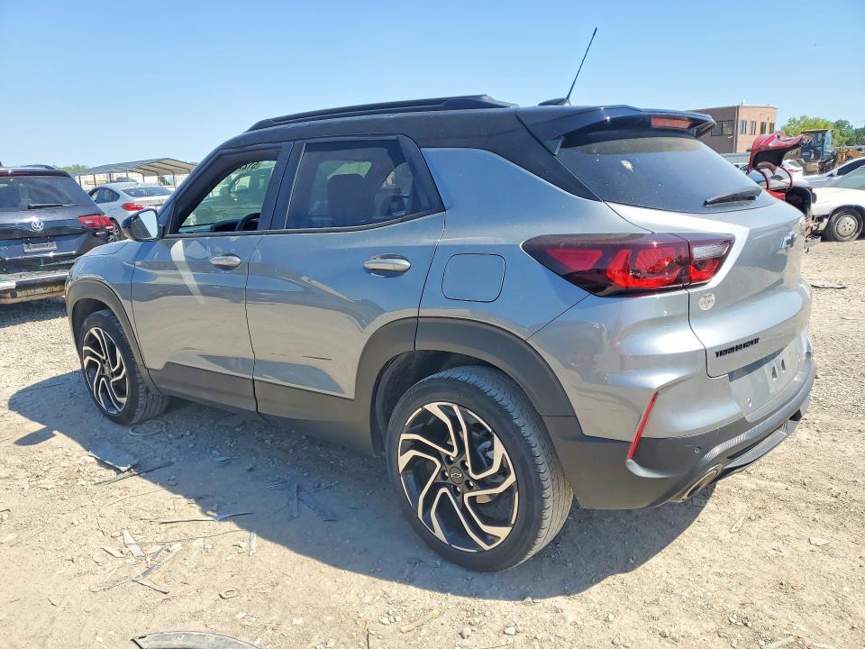 2024 Chevrolet Trailblazer VIN KL79MTSL6RB103328 COPART salvage auction — HAIL, Ks - Certificate Of Title, sold $125 on 2026-07-28 (photo 2)