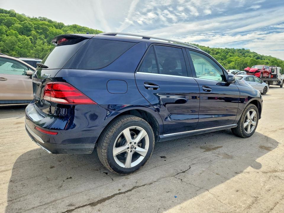 2018 Mercedes-benz Gle VIN 4JGDA5HBXJB063822 COPART salvage auction — FRONT END, Pa - Certificate Of Salvage, sold $9,600 on 2026-07-02 (photo 3)