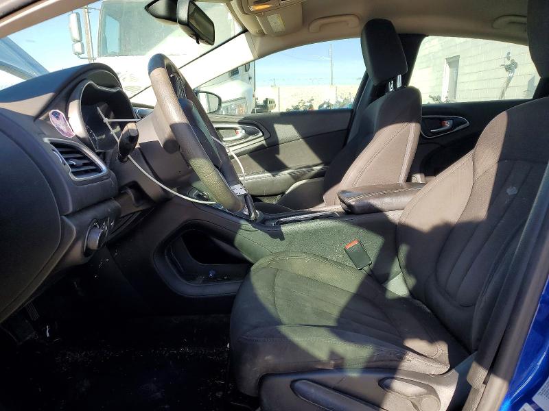 2015 Chrysler 200 VIN 1C3CCCAB0FN663736 COPART salvage auction — FRONT END, Oh - Cert Of Title-Salvage, sold $450 on 2026-07-20 (photo 7)
