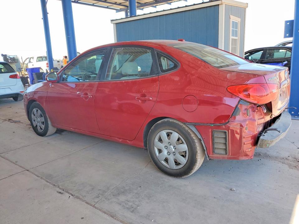 2007 Hyundai Elantra VIN KMHDU46D47U200305 COPART salvage auction — REAR END, Az - Cert Of Title - Salvage, sold $175 on 2026-07-28 (photo 2)