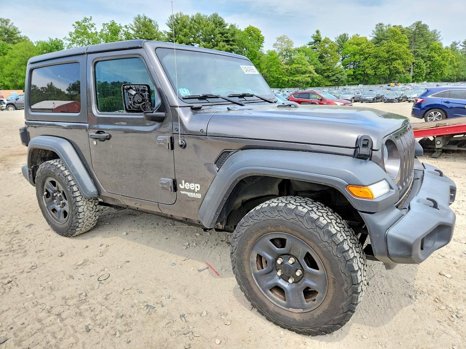 2019 Jeep Wrangler / VIN 1C4GJXAG3KW557498 COPART salvage auction — SIDE, Ma - Cert Of Title-Salvage, sold $9,000 on 2026-07-30 (photo 4)