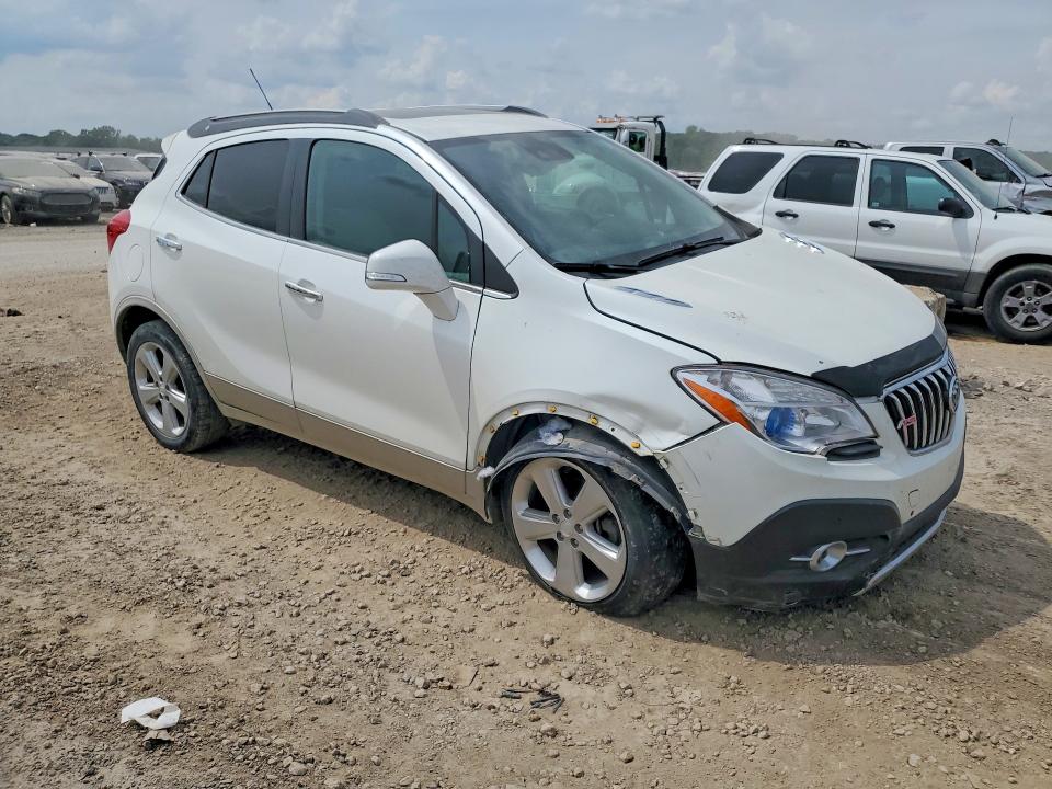2015 Buick Encore VIN KL4CJDSB3FB100049 COPART salvage auction — FRONT END, Mo - Salvage Certificate Of Title, sold $1,500 on 2026-07-07 (photo 4)