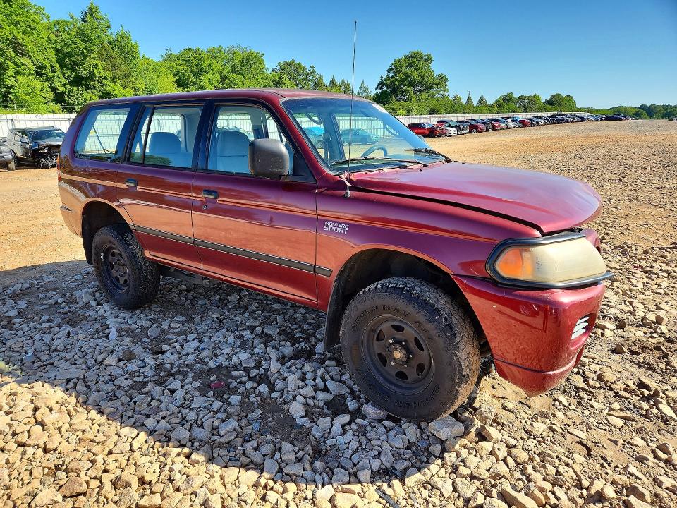 2000 Mitsubishi Montero VIN JA4LS21HXYP046732 COPART salvage auction — FRONT END, Nc - Salvage Certificate Of Title, sold $250 on 2026-07-06 (photo 4)