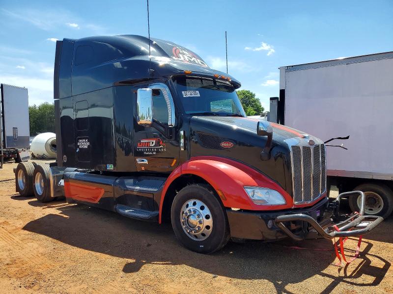 2020 Peterbilt 579 VIN 1XPBDP9X2LD640373 COPART salvage auction — ROLLOVER, NC - SALVAGE CERTIFICATE OF TITLE, sold $9,200 on 2026-07-23 (photo 1)