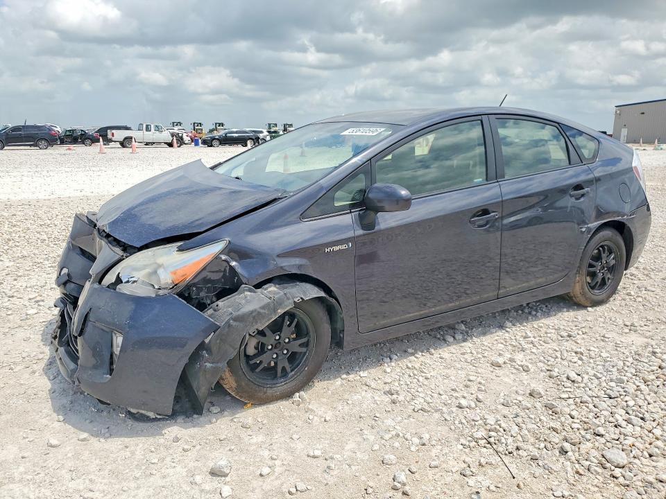 2012 Toyota Prius VIN JTDKN3DU9C1511309 COPART salvage auction — FRONT END, TX - SALVAGE VEHICLE TITLE, sold $70 on 2026-07-23 (photo 1)