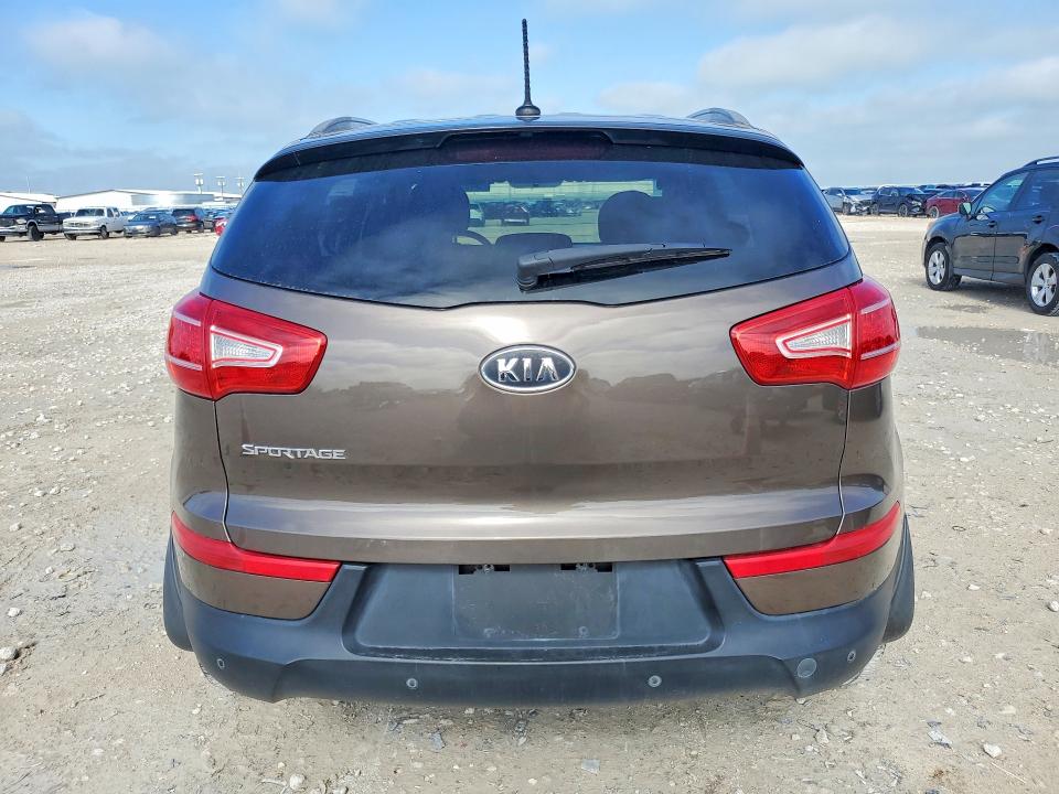 2012 Kia Sportage VIN KNDPB3A26C7311387 COPART salvage auction — MECHANICAL, Tx - Certificate Of Title, sold $1,400 on 2026-07-02 (photo 6)