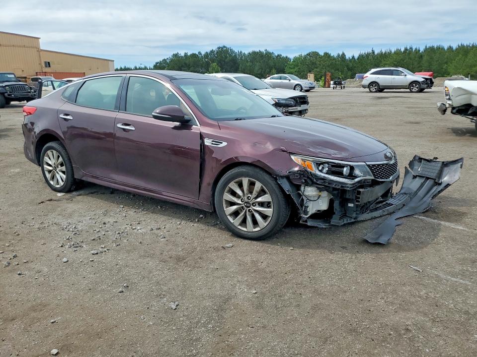 2016 Kia Optima VIN 5XXGU4L38GG120363 COPART salvage auction — FRONT END, Sc - Cert Of Title-Salvage, sold $1,050 on 2026-07-10 (photo 4)
