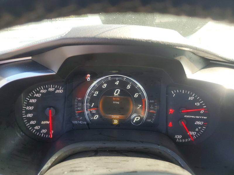 2016 Chevrolet Corvette stingray VIN 1G1YD3D75G5117871 COPART salvage auction — FRONT END, GA - CERT OF TITLE-SALVAGE, sold $8,400 on 2026-07-30 (photo 9)