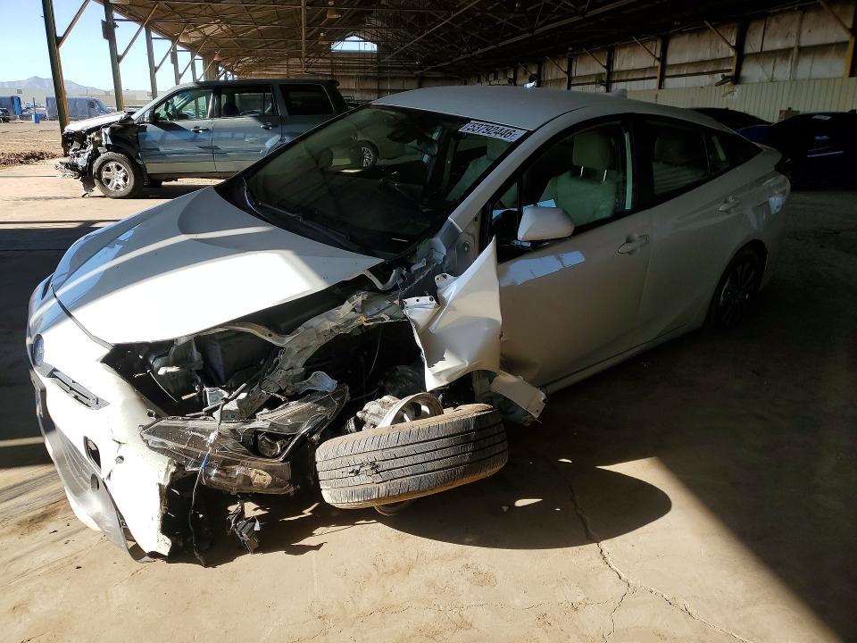 2019 Toyota Prius VIN JTDL9RFU9K3002610 COPART salvage auction — FRONT END, Az - Cert Of Title - Salvage, sold $3,700 on 2026-07-27 (photo 1)