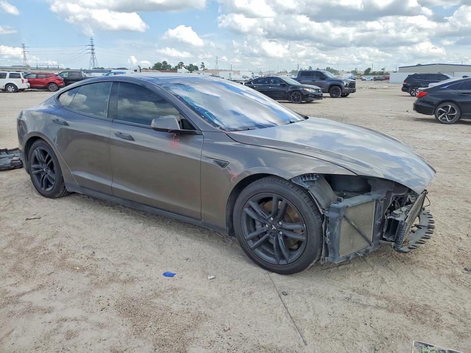 2015 Tesla VIN 5YJSA1H25FF084912 COPART salvage auction — FRONT END, Tx - Salvage Vehicle Title, sold $3,050 on 2026-07-10 (photo 4)