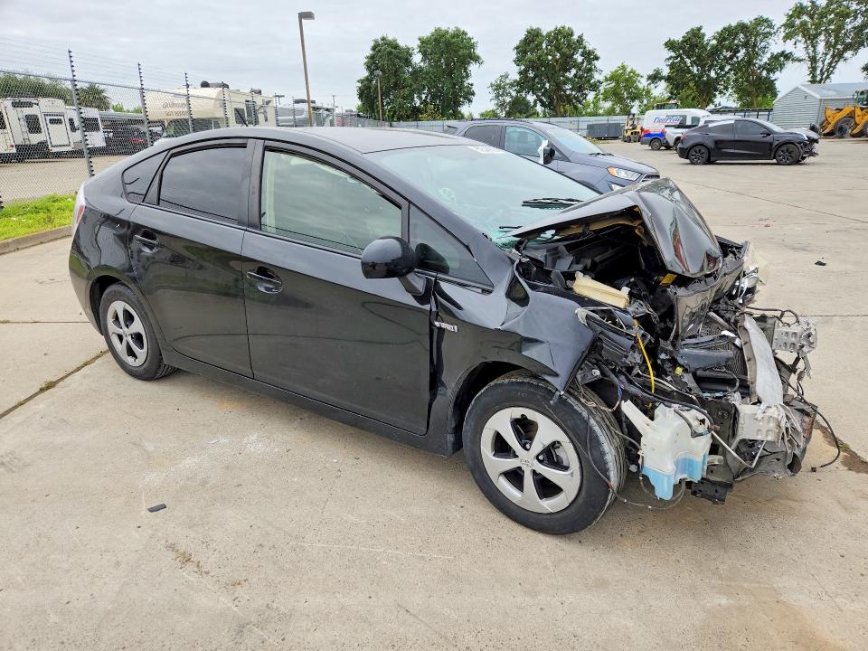 2013 Toyota Prius VIN JTDKN3DU3D5635571 COPART salvage auction — FRONT END, Ca - Salvage Certificate, sold $925 on 2026-07-13 (photo 4)