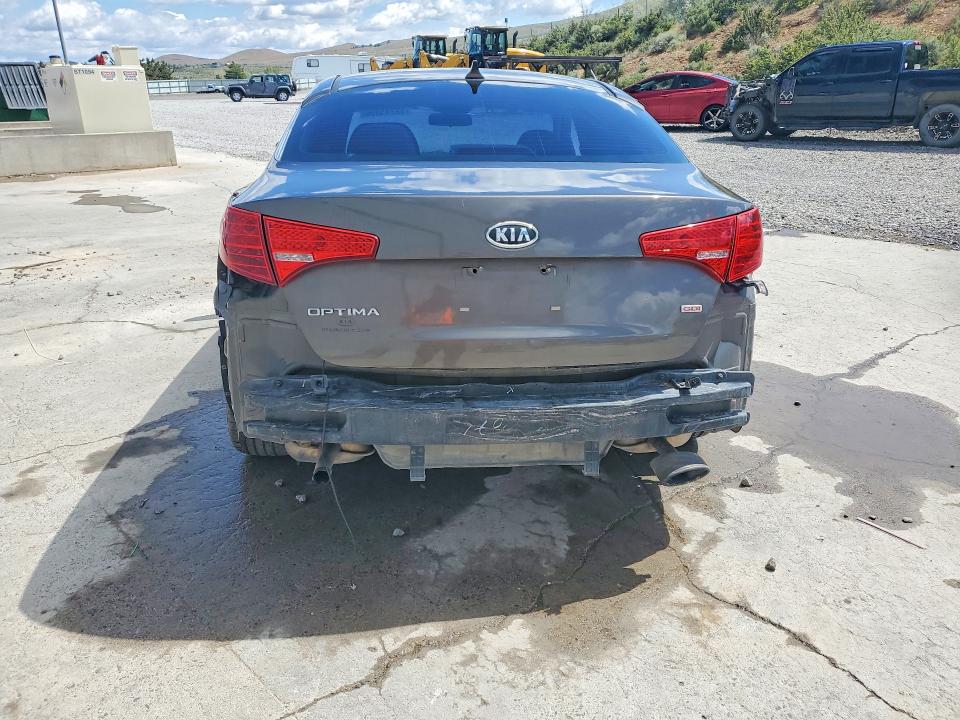 2012 Kia Optima VIN 5XXGM4A75CG031379 COPART salvage auction — FRONT END, Nv - Salvage Title, sold $90 on 2026-07-30 (photo 6)