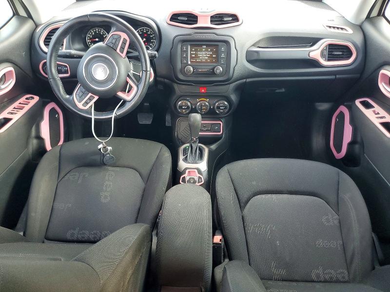 2017 Jeep Renegade VIN ZACCJABB4HPF85332 COPART salvage auction — FRONT END, Tx - Certificate Of Title, sold $2,150 on 2026-07-07 (photo 8)