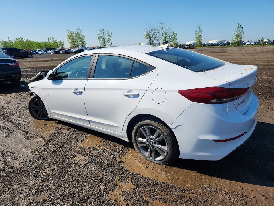 2018 Hyundai Elantra VIN KMHD84LF2JU467282 COPART salvage auction — FRONT END, Qc - Gravement Accidente, sold $1,650 on 2026-07-07 (photo 2)