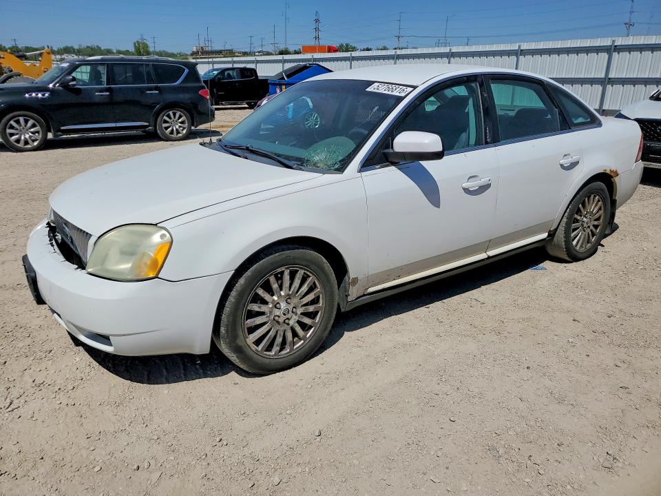 2007 Mercury Montego VIN 1MEHM42187G613567 COPART salvage auction — HAIL, Ia - Cert Of Title-Salvage Title, sold $425 on 2026-07-08 (photo 1)