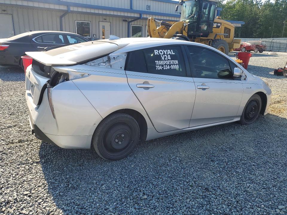 2017 Toyota Prius VIN JTDKARFU8H3544602 COPART salvage auction — REAR END, Nc - Salvage Certificate Of Title, sold $2,950 on 2026-07-16 (photo 3)
