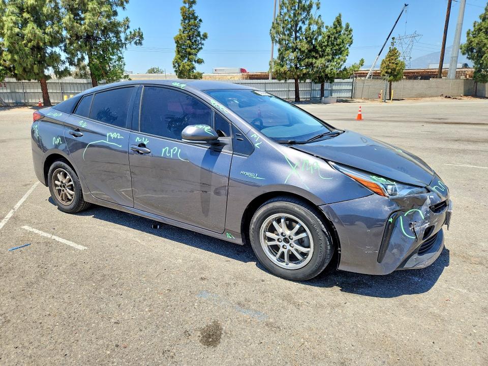 2021 Toyota Prius VIN JTDKAMFU6M3148231 COPART salvage auction — FRONT END, Ca - Salvage Certificate, sold $6,600 on 2026-07-18 (photo 4)