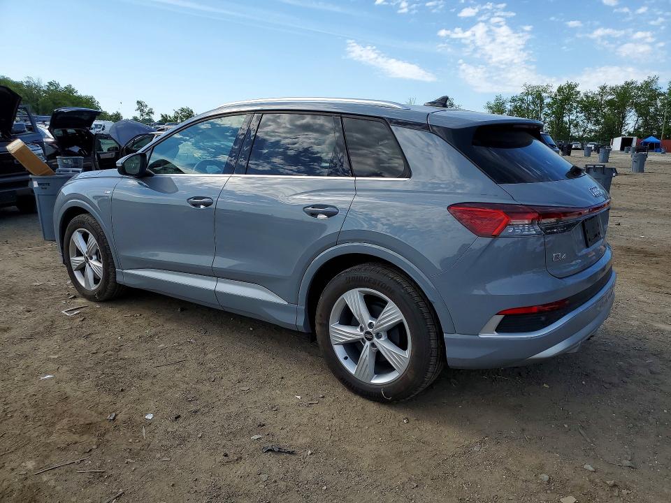 2025 Audi Q4 e-tron VIN WA1LUBFZ6SP065300 COPART salvage auction — FRONT END, Md - Cert Of Salvage < 75% Damage, sold $12,300 on 2026-07-30 (photo 2)