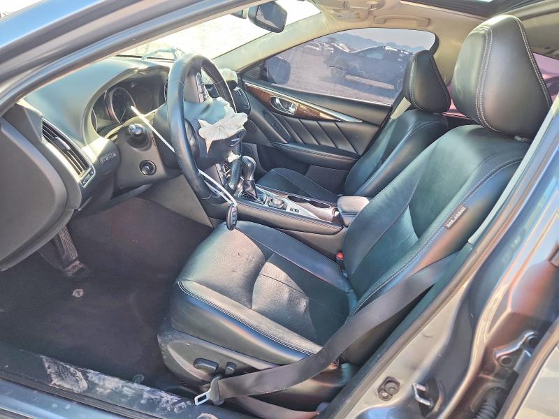 2016 Infiniti Q50 VIN JN1EV7AP3GM300505 COPART salvage auction — FRONT END, UT - SALVAGE CERTIFICATE, sold $725 on 2026-07-24 (photo 7)