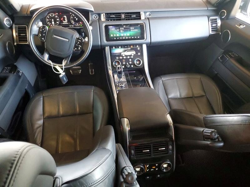 2021 Land rover RANGE ROVER VIN SALWR2SU5MA785815 COPART salvage auction — REAR END, Ca - Salvage Certificate, sold $25,000 on 2026-07-16 (photo 8)