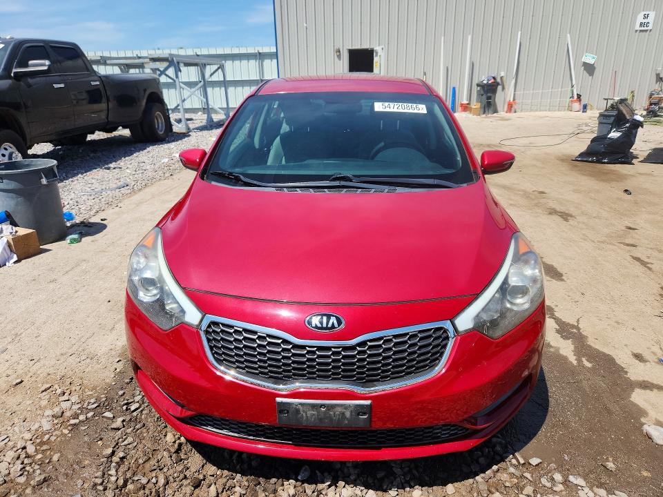 2015 Kia Forte VIN KNAFX4A69F5430277 COPART salvage auction — WATER/FLOOD, Wi - Junked Vehicle Bill Of Sale, sold $850 on 2026-07-06 (photo 5)