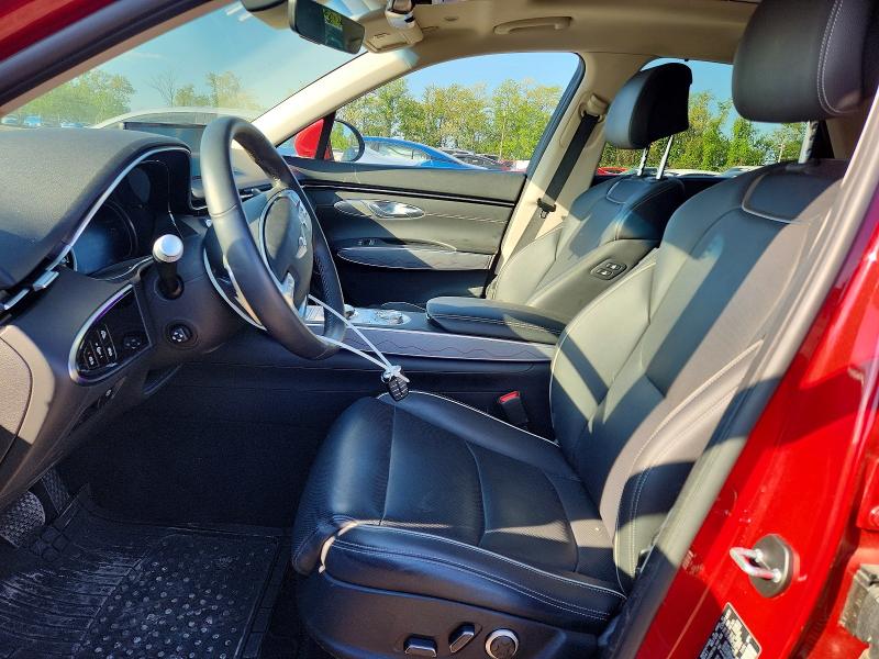 2023 Genesis Gv70 VIN KMUMADTB3PU109586 COPART salvage auction — FRONT END, Md - Cert Of Salvage > 75% Damage, sold $10,700 on 2026-07-28 (photo 7)