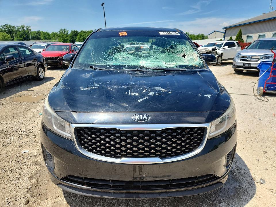 2017 Kia SEDONA VIN KNDMB5C1XH6228447 COPART salvage auction — HAIL, Ky - Bill Of Sale/Part Only/No Titl, sold $125 on 2026-07-16 (photo 5)
