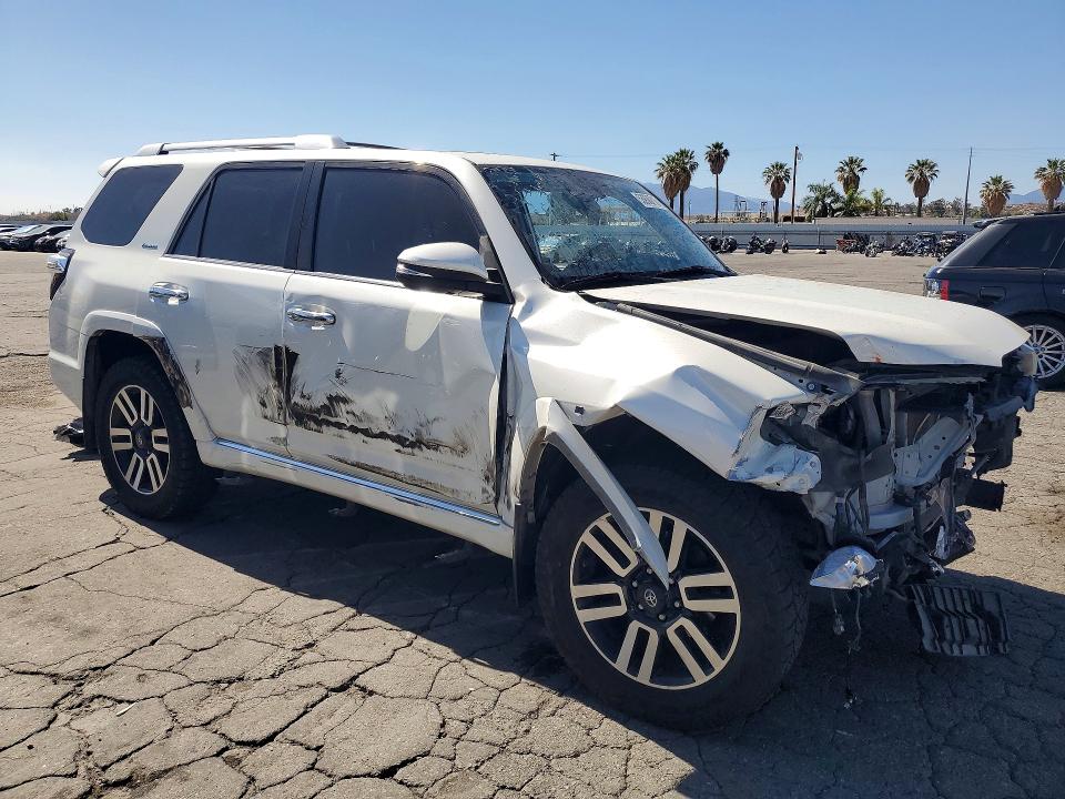 2019 Toyota 4runner VIN JTEBU5JR7K5661114 COPART salvage auction — FRONT END, Ca - Salvage Certificate, sold $20,900 on 2026-07-20 (photo 4)