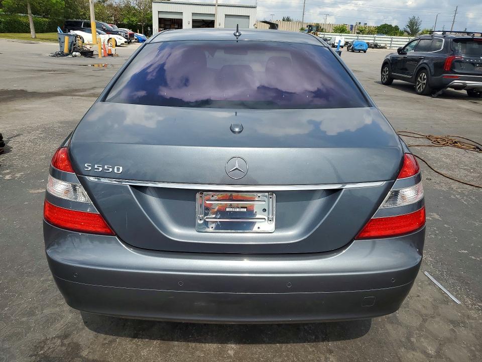 2007 Mercedes-benz S class VIN WDDNG71X57A061196 COPART salvage auction — MECHANICAL, PA - CERT OF TITLE (P), sold $275 on 2026-07-27 (photo 6)