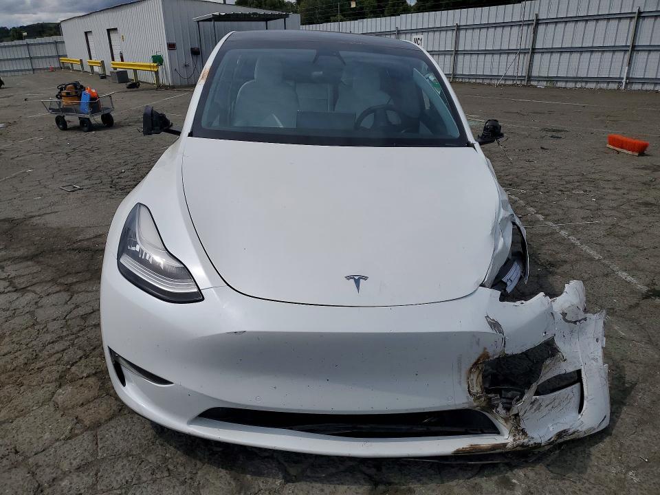 2021 Tesla Model y VIN 5YJYGDEE5MF151868 COPART salvage auction — FRONT END, Ca - Salvage Certificate, sold $4,200 on 2026-07-24 (photo 5)