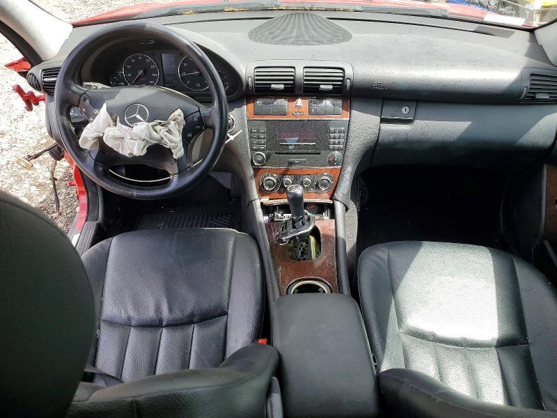 2006 Mercedes-benz C class VIN WDBRF56HX6F740496 COPART salvage auction — SIDE, Md - Cert Of Salvage > 75% Damage, sold $500 on 2026-07-06 (photo 8)