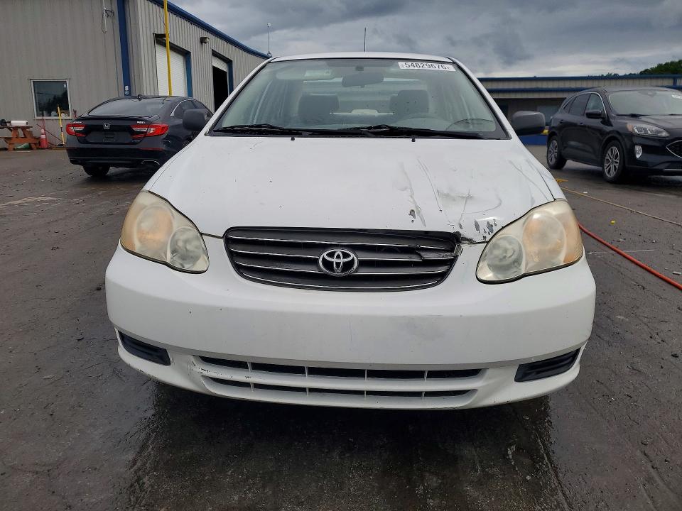 2004 Toyota Corolla VIN JTDBR32E942033081 COPART salvage auction — FRONT END, Tn - Salvage Certificate, sold $1,350 on 2026-07-20 (photo 5)
