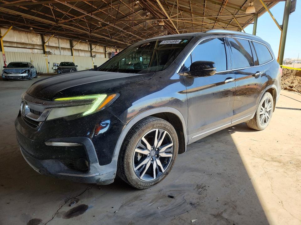 2019 Honda VIN 5FNYF5H91KB007285 COPART salvage auction — FRONT END, Az - Cert Of Title - Salvage, sold $3,600 on 2026-07-02 (photo 1)