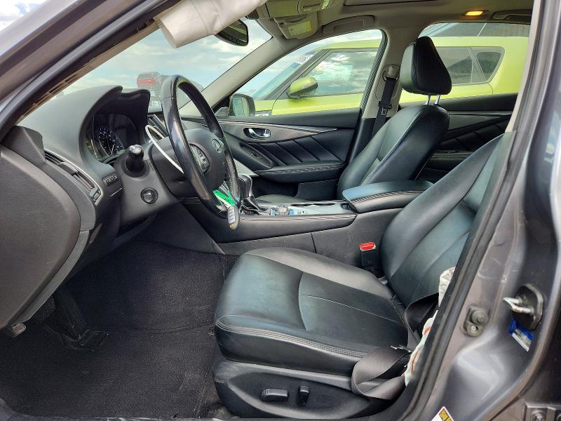 2017 Infiniti Q50 VIN JN1EV7AR9HM836359 COPART salvage auction — SIDE, UT - SALVAGE CERTIFICATE, sold $3,350 on 2026-07-24 (photo 7)