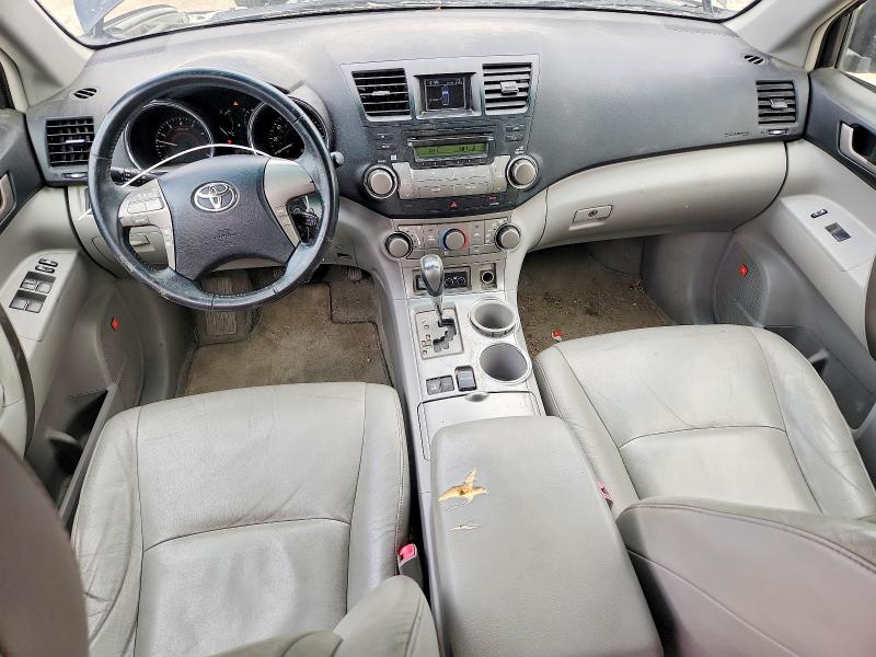 2009 Toyota Highlander VIN JTEES43A792119561 COPART salvage auction — HAIL, Ks - Cert Of Title-Salvage, sold $1,200 on 2026-07-08 (photo 8)