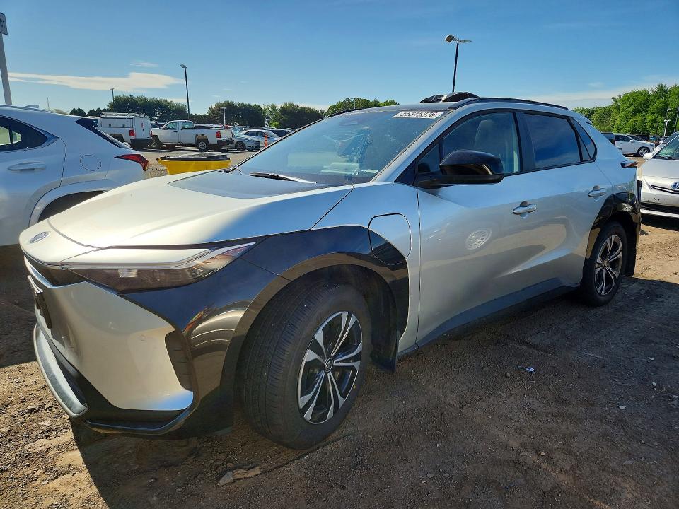 2025 Toyota Bz4x VIN JTMABACA1SA096646 COPART salvage auction — REAR END, MA - CERT OF TITLE-SALVAGE, sold $10,700 on 2026-07-16 (photo 1)