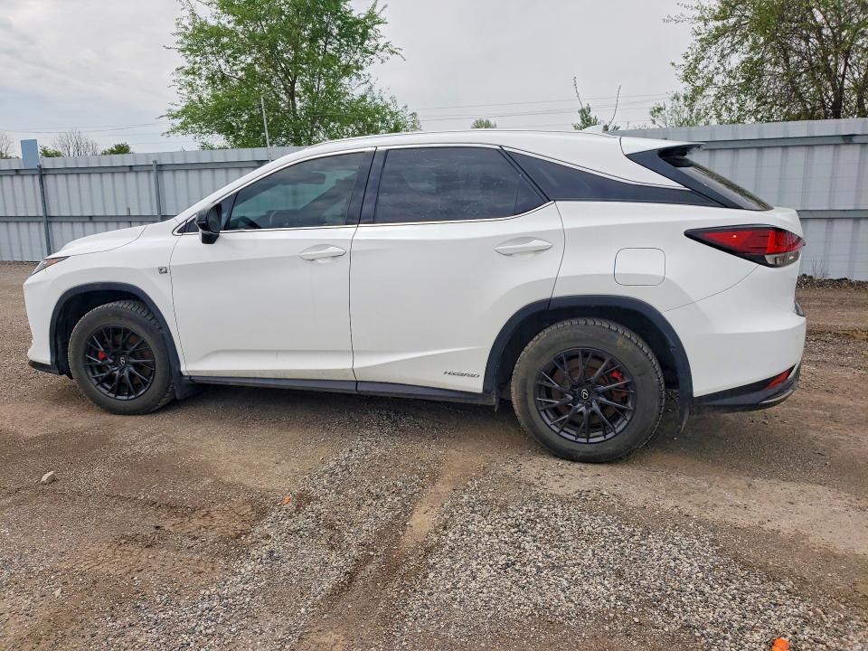 2020 Lexus Rx 450h VIN 2T2YGMDA2LC045133 COPART salvage auction — VANDALISM, On - Permit No Brand - Unfit, sold $27,000 on 2026-07-03 (photo 2)