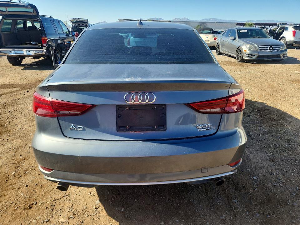 2018 Audi A3 VIN WAUB8GFF4J1012103 COPART salvage auction — FRONT END, ID - SALVAGE CERTIFICATE OF TITLE, sold $550 on 2026-07-24 (photo 6)