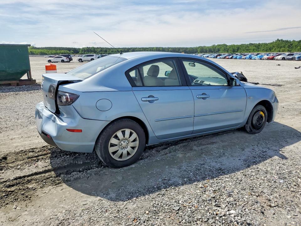 2008 Mazda 3 VIN JM1BK12F581861139 COPART salvage auction — REAR END, Sc - Cert Of Title-Salvage, sold $675 on 2026-07-27 (photo 3)