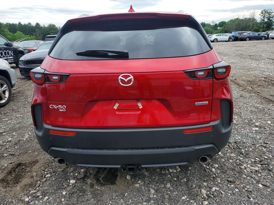 2026 Mazda Cx-50 VIN 7MMVAABWXTN160288 COPART salvage auction — FRONT END, MD - CERT OF SALVAGE > 75% DAMAGE, sold $8,400 on 2026-07-27 (photo 6)