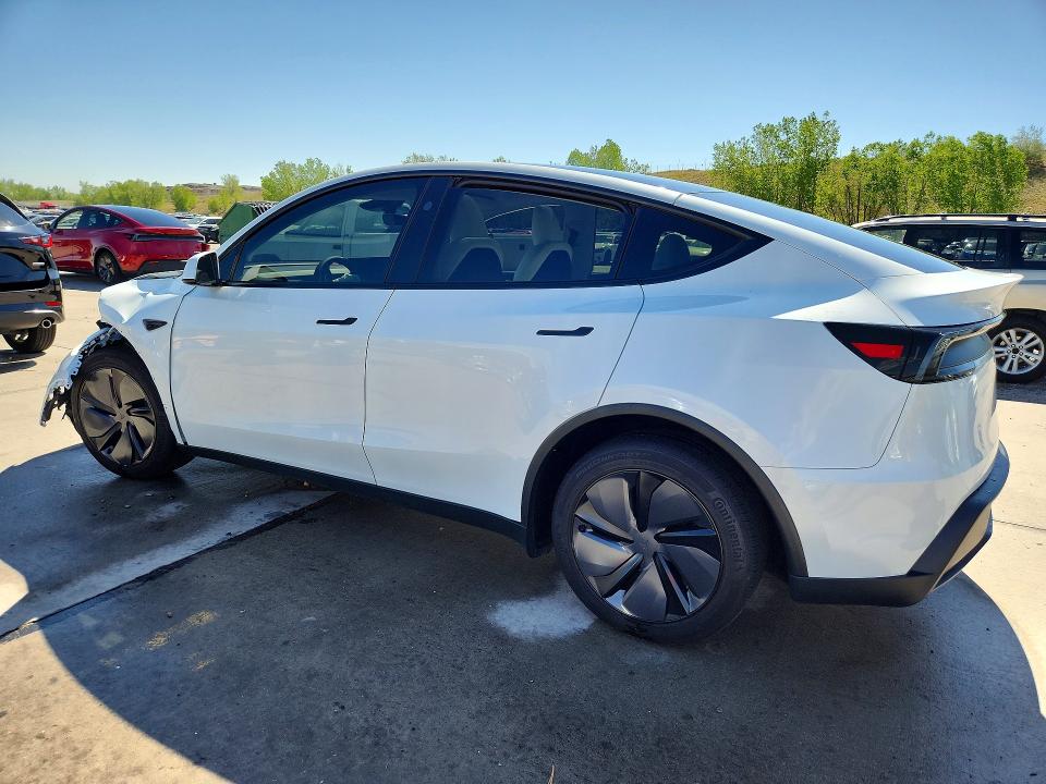 2026 Tesla Model y VIN 7SAYGDED9TF417000 COPART salvage auction — FRONT END, Co - Salvage Title, sold $22,100 on 2026-07-06 (photo 2)