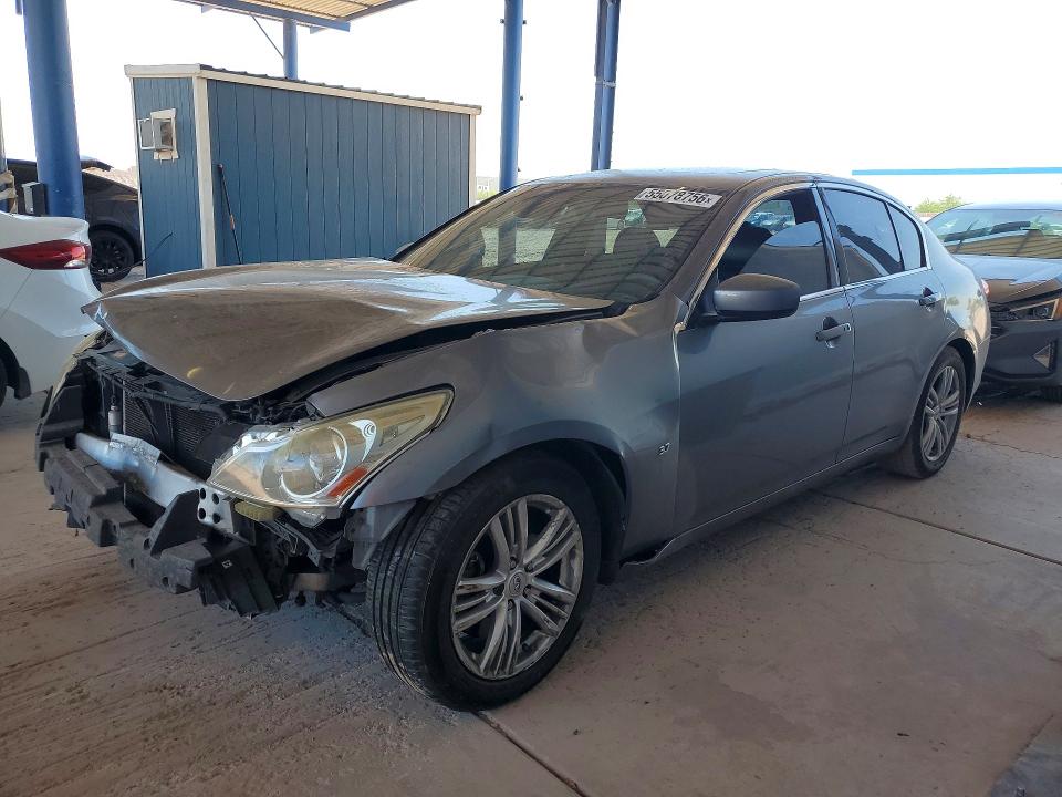 2015 Infiniti VIN JN1CV6AP8FM500246 COPART salvage auction — FRONT END, AZ - CERT OF TITLE - SALVAGE, sold $175 on 2026-07-21 (photo 1)