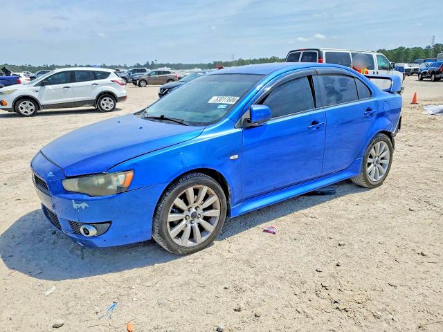 2010 Mitsubishi Lancer VIN JA32U8FW8AU025227 COPART salvage auction — REAR END, Tx - Salvage Vehicle Title, sold $800 on 2026-07-07 (photo 1)