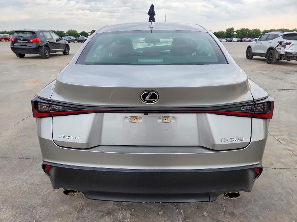 2021 Lexus Is VIN JTHAA1D29M5111575 COPART salvage auction — FRONT END, Tx - Certificate Of Title, sold $3,250 on 2026-07-30 (photo 6)